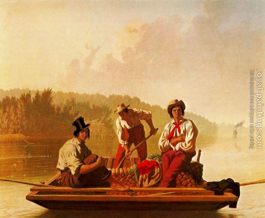 George Caleb Bingham : Boatmen on the Missouri